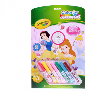 Crayola malování podle čísel Disney Princezny